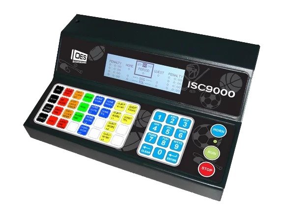 OES ISC-9000 controller, seen from above